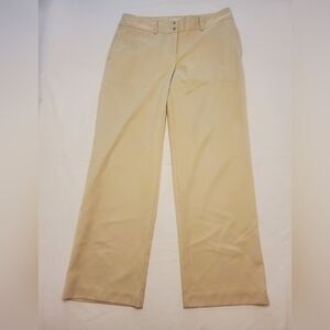 IZOD XFG Stretch Straight Leg Khaki Golf Pants Women's Size 6 Short